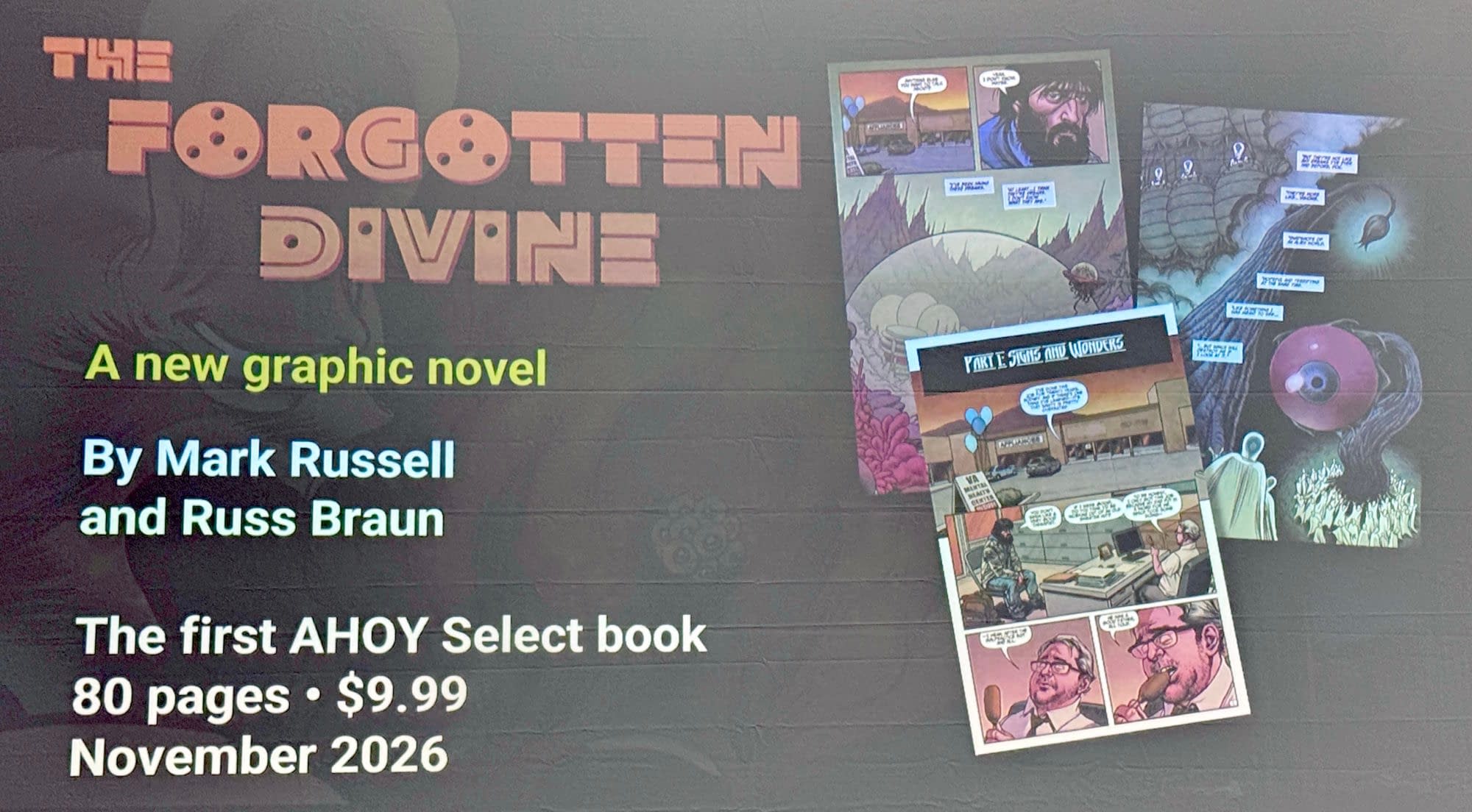 ComicsPRO SDCC 2026 presentation
