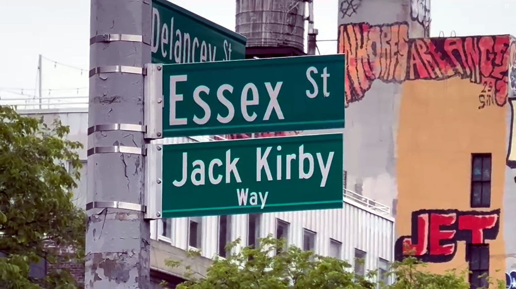 Watch The Unveiling Of Jack Kirby Way, At His Birthplace In New York
