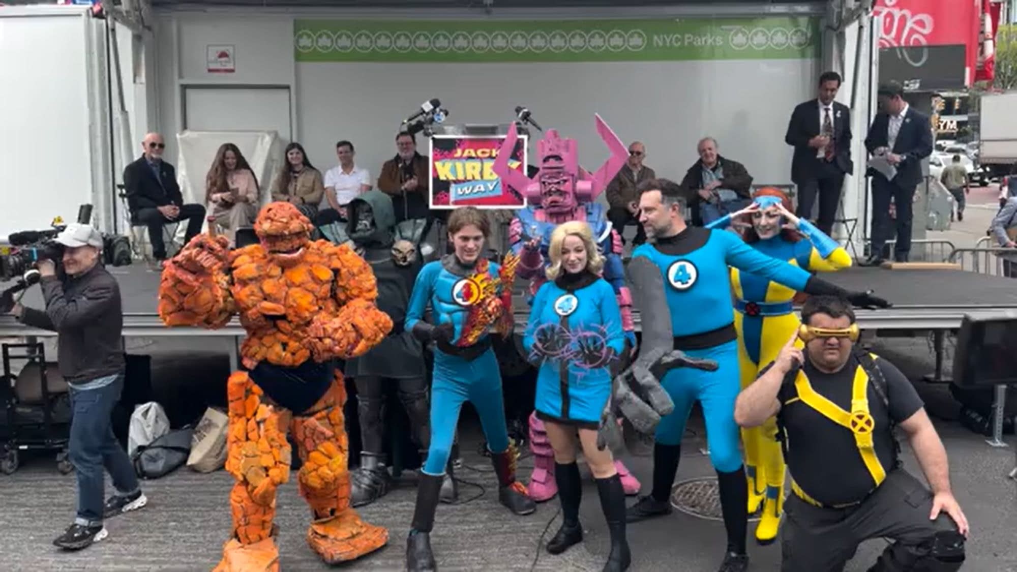 Watch The Unveiling Of Jack Kirby Way, At His Birthplace In New York