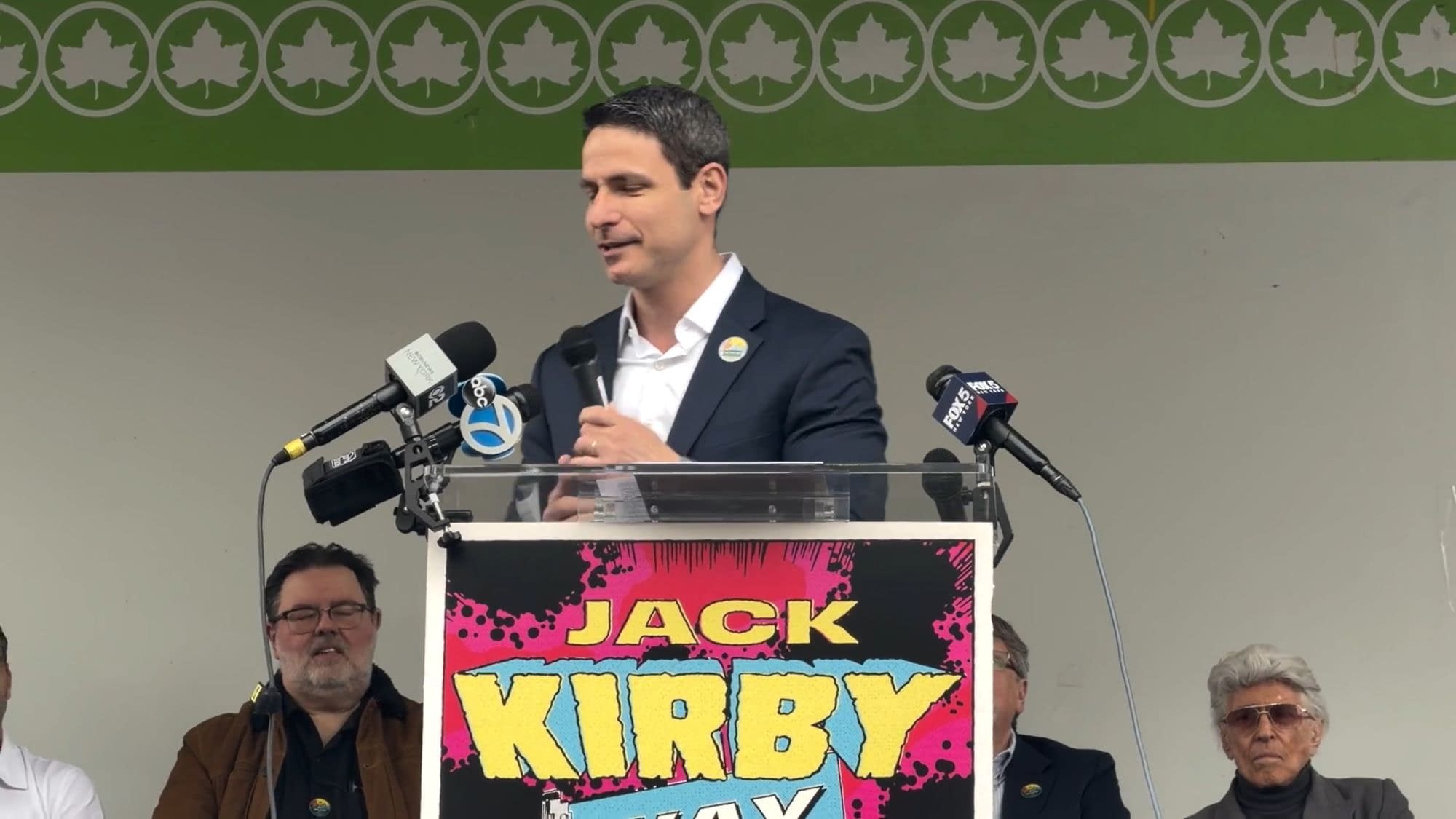 Watch The Unveiling Of Jack Kirby Way, At His Birthplace In New York