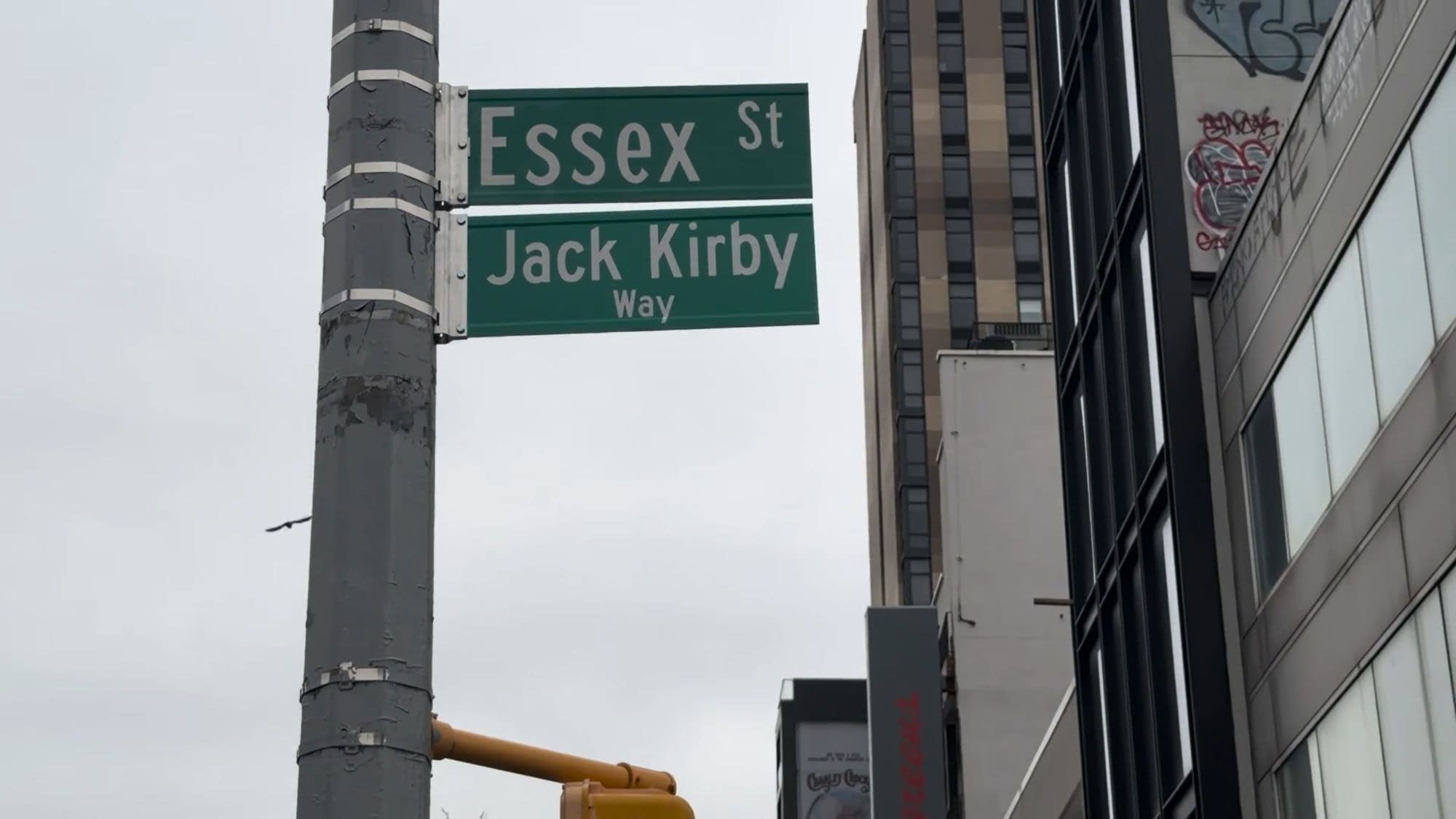 Watch The Unveiling Of Jack Kirby Way, At His Birthplace In New York