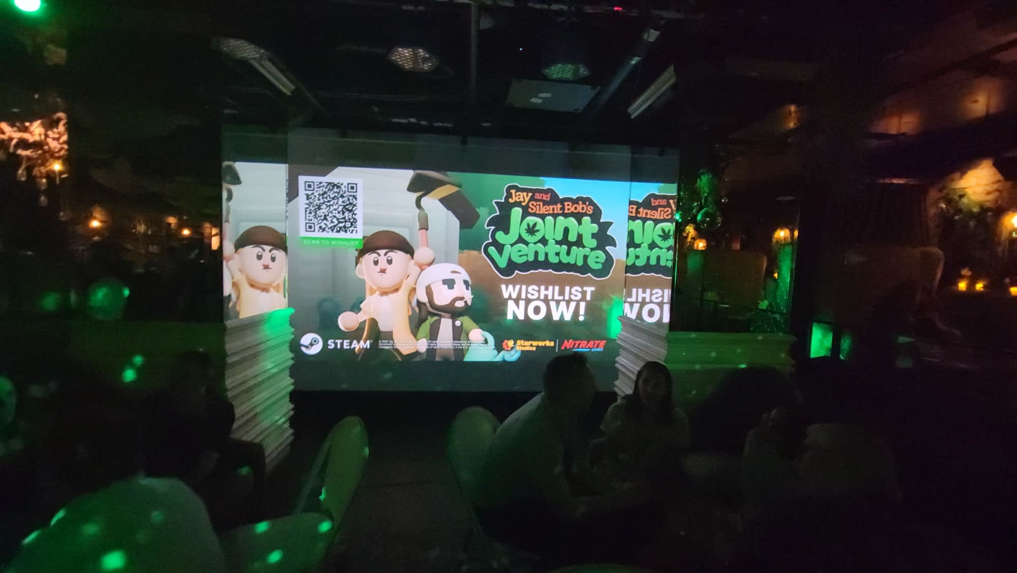 Blunt Objects Party for Jay And Silent Bob's Joint Venture with Nitrate Games/Sassy Chap Games, Invite Only