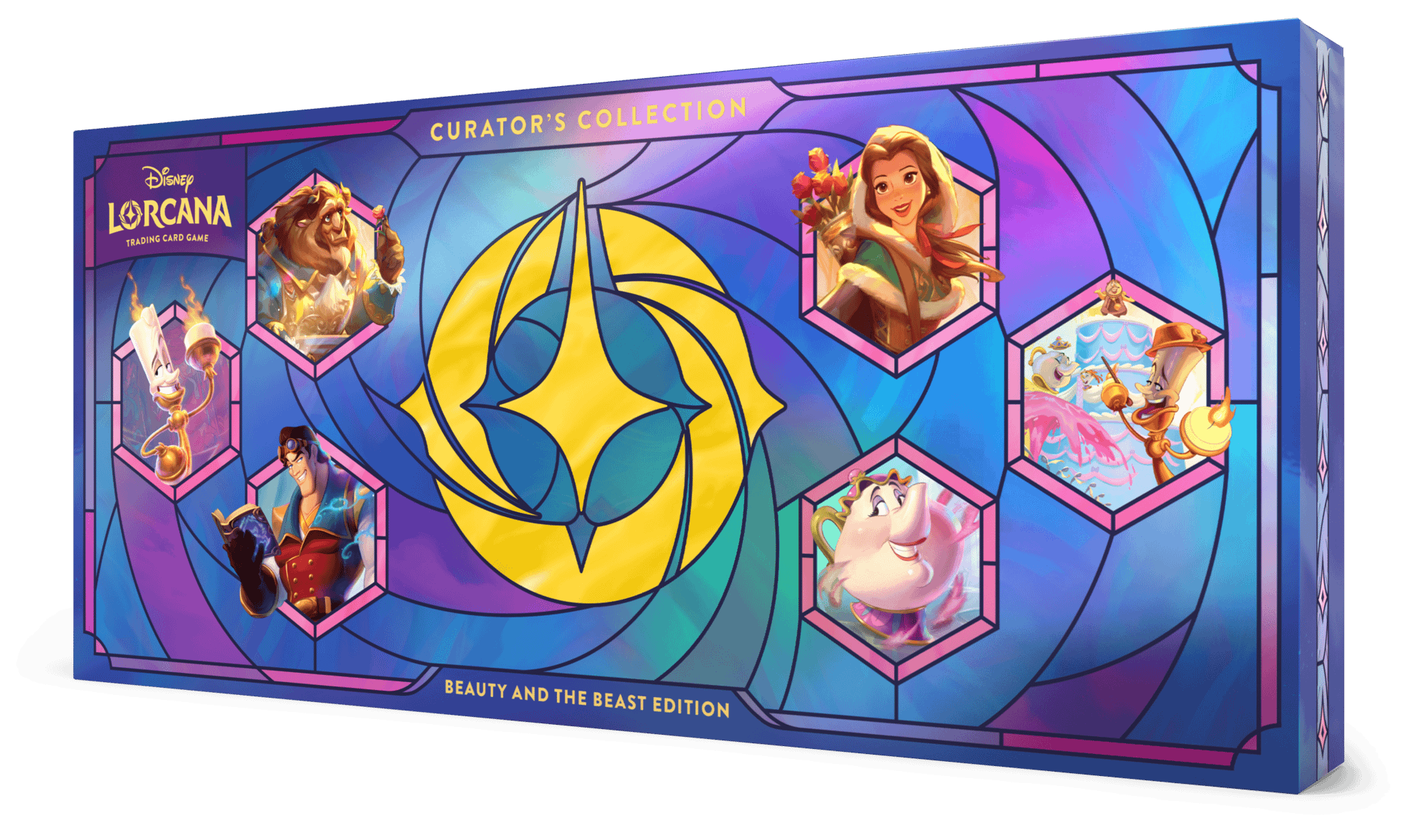 Disney Lorcana Curator's Beauty and the Beast Collection Revealed