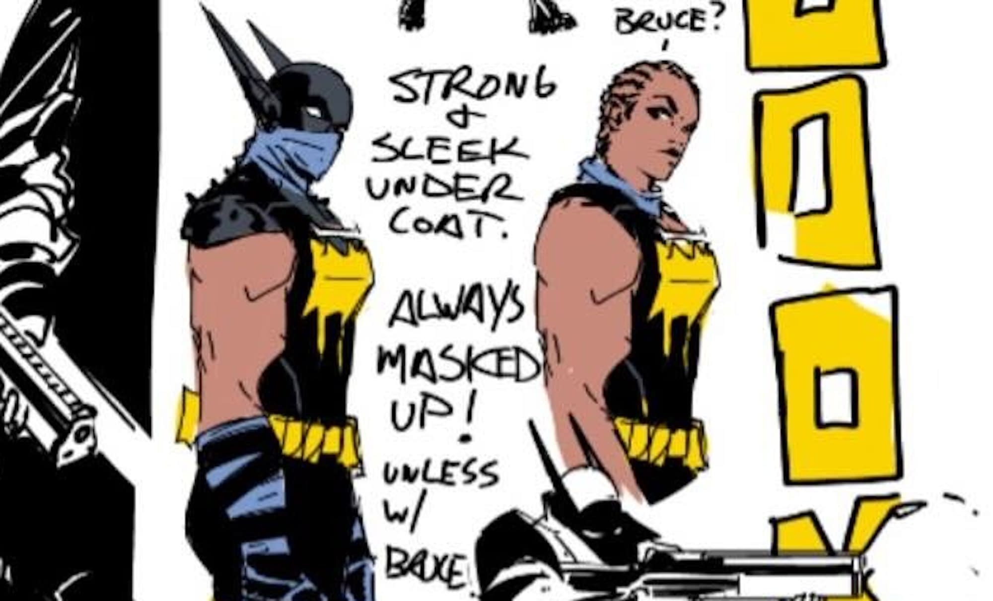 Uma primeira olhada sob o casaco do morcego absoluto de Barbara Gordon (spoilers)