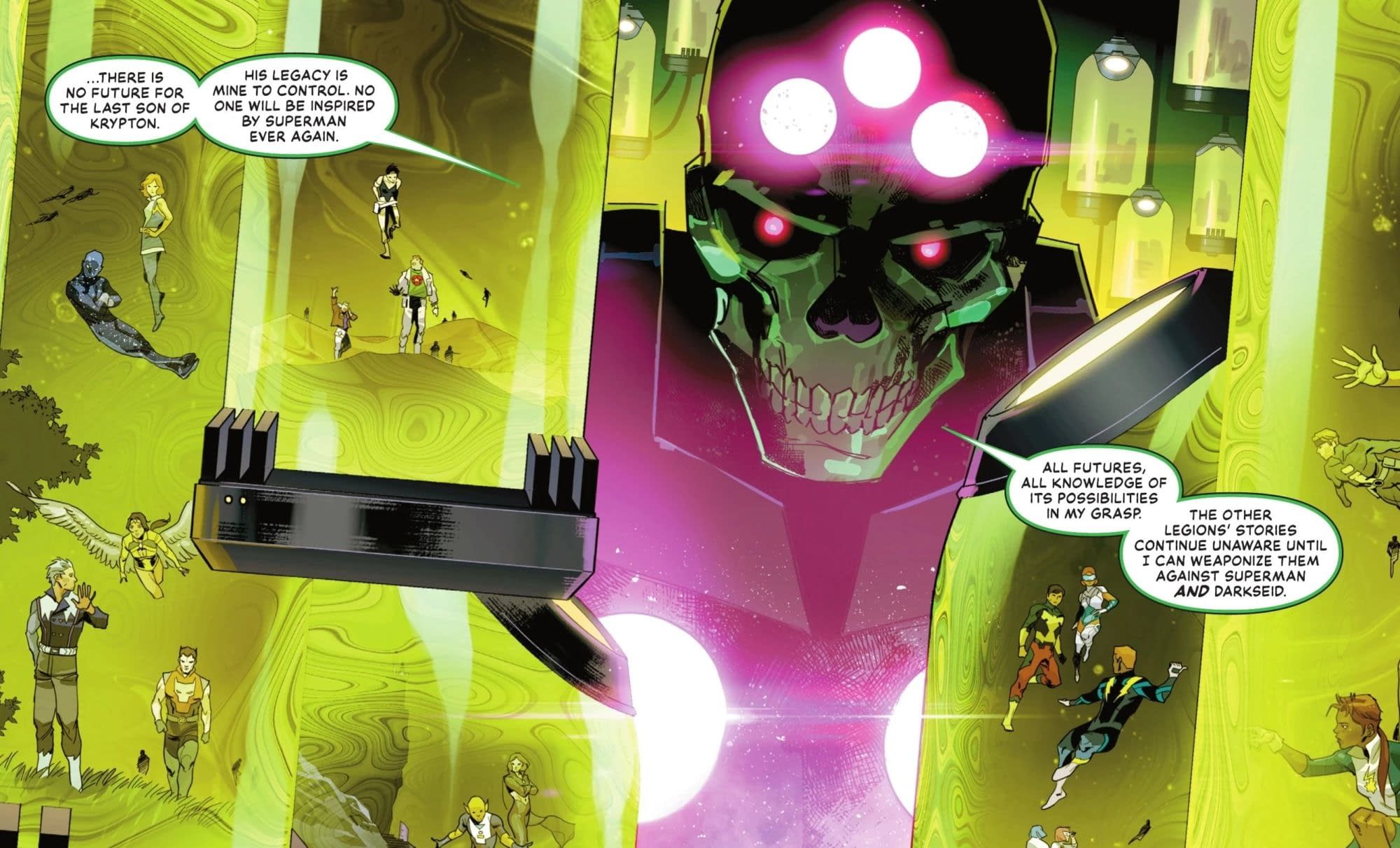 Superman And The Legion, Past, Present And Future (Spoilers)