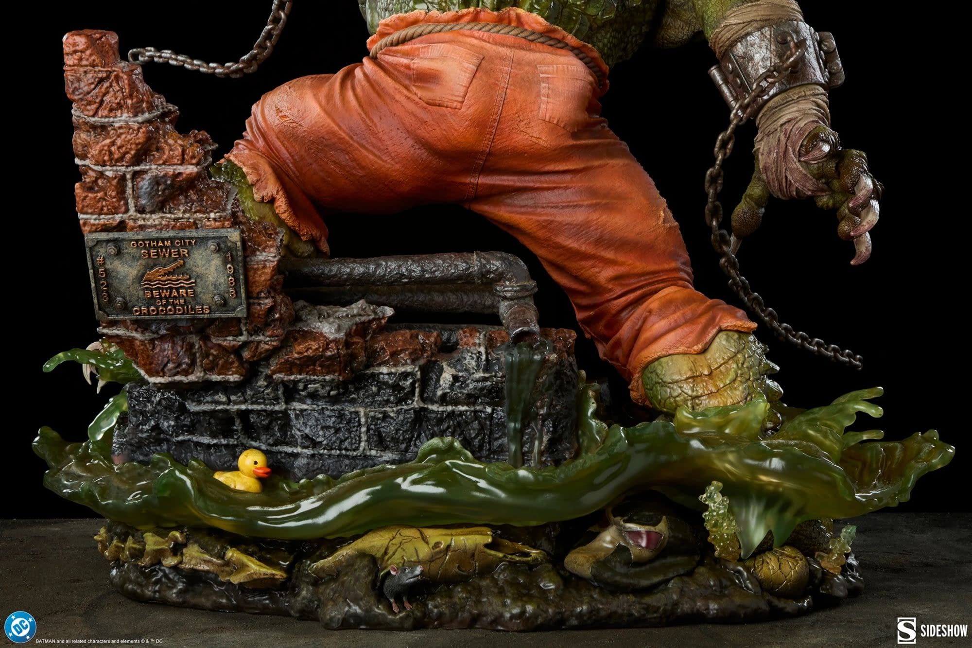 Sink Your Teeth Into's Sideshow's New DC Comics Killer Croc Statue