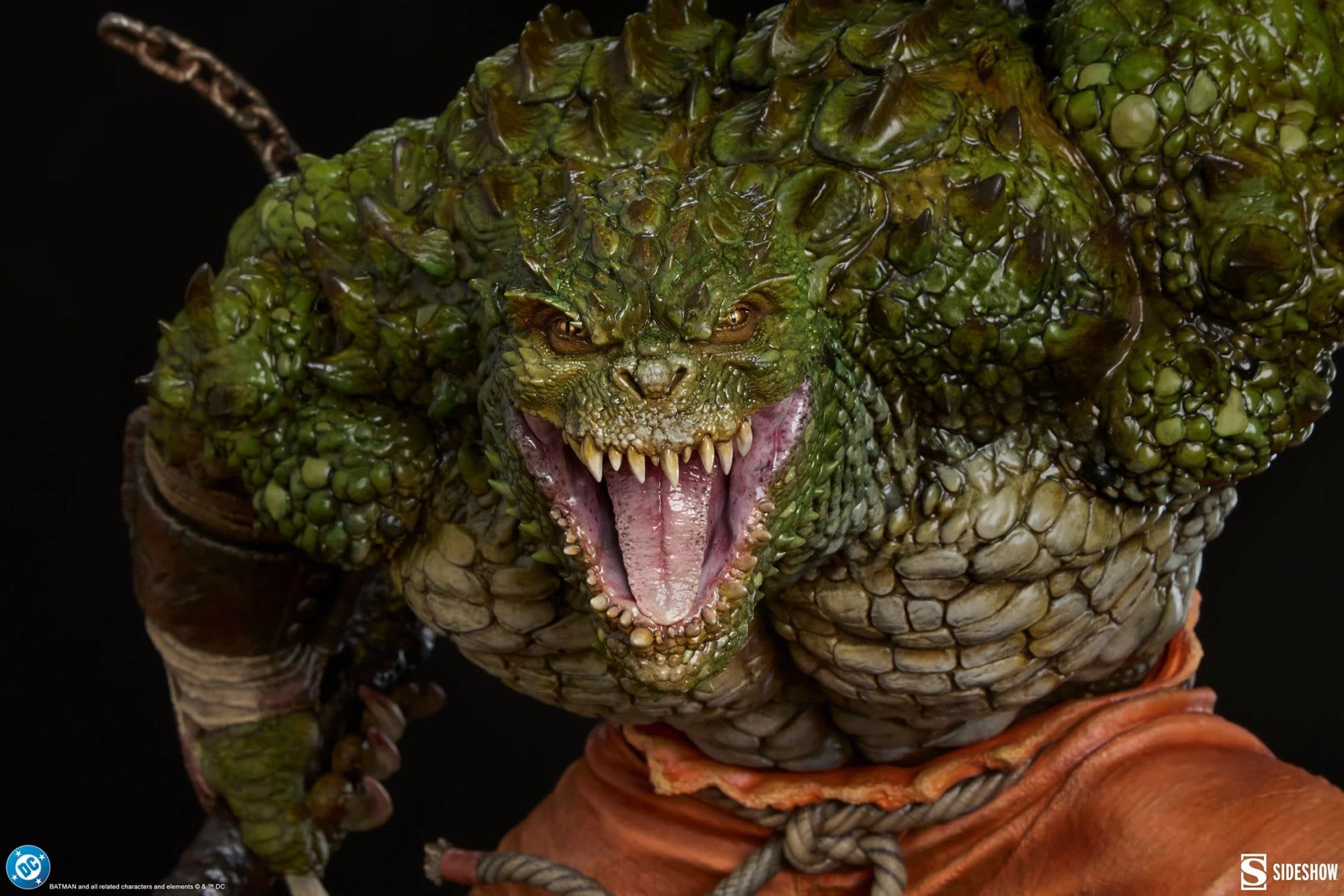 Sink Your Teeth Into's Sideshow's New DC Comics Killer Croc Statue