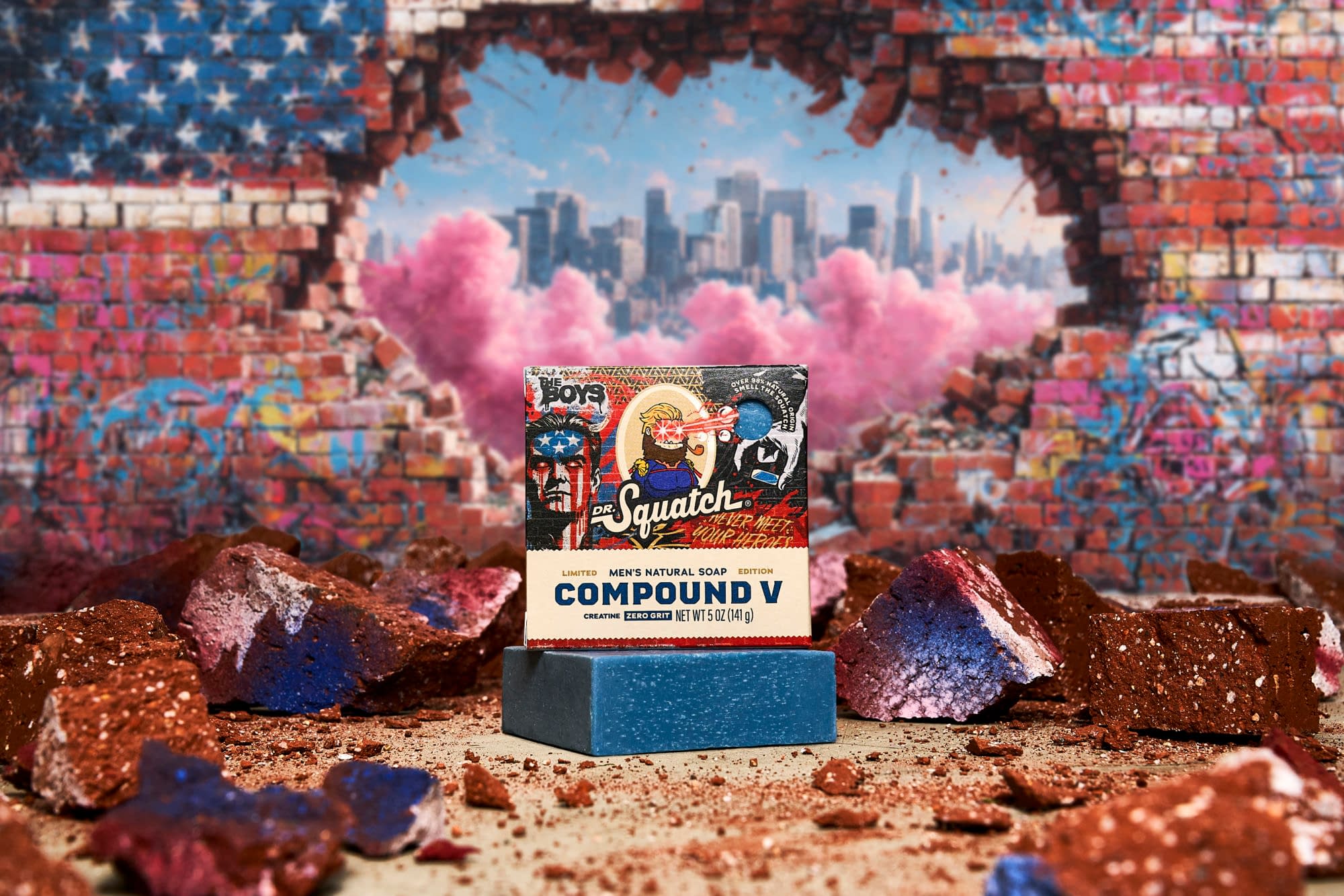 Celebrate The Boys Finale with Some Compound V from Dr. Squatch