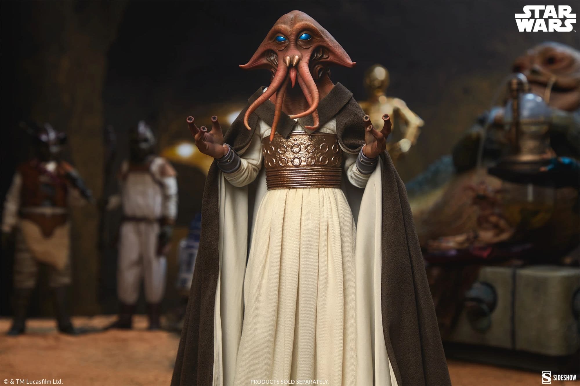 Sideshow Reveals New Star Wars Scum & Villainy 1/6 Scale Tessek