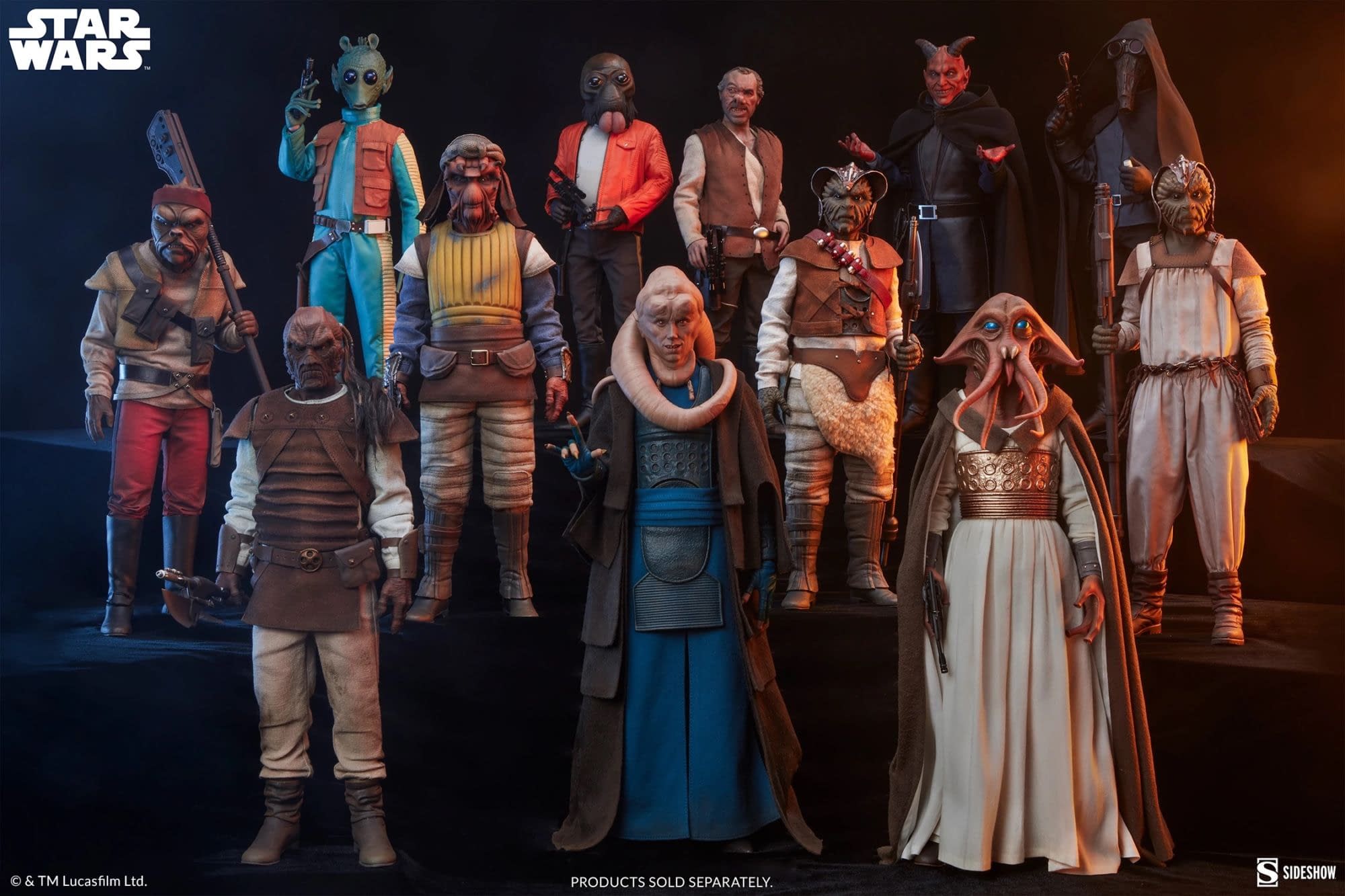 Sideshow Reveals New Star Wars Scum & Villainy 1/6 Scale Tessek