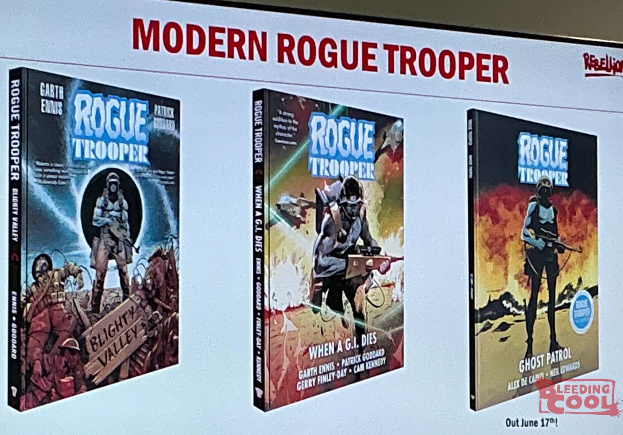 MCM/ComicsPRO: Bits From New Rogue Trooper Comics Will Be In The Movie