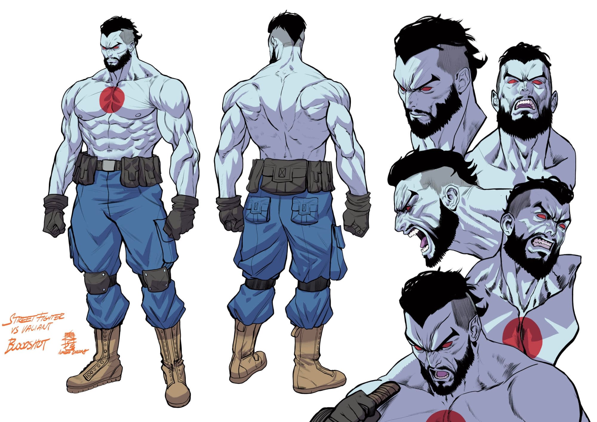Street Fighter Vs The Valiant Universe Launches At San Diego Comic-Con