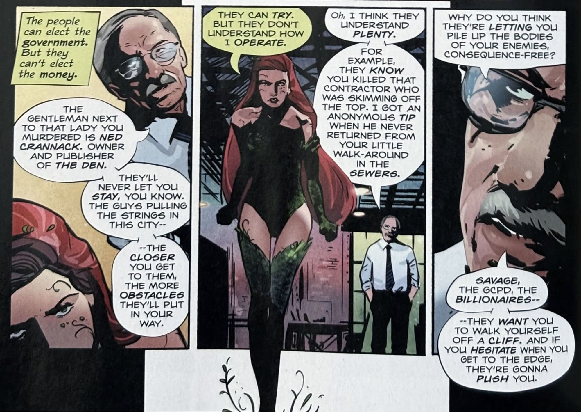 Batman #9 & Poison Ivy # Set Up Bad Seeds & Barbara Gordon (Spoilers)