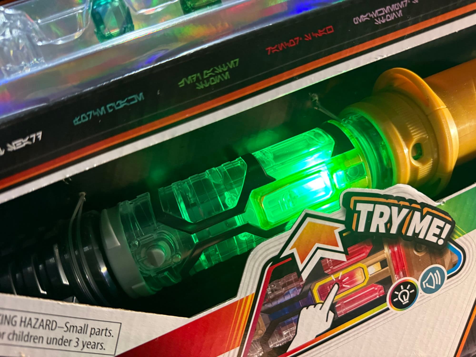 Customize the Force with Hasbro's Star Wars Crystal Lightsaber