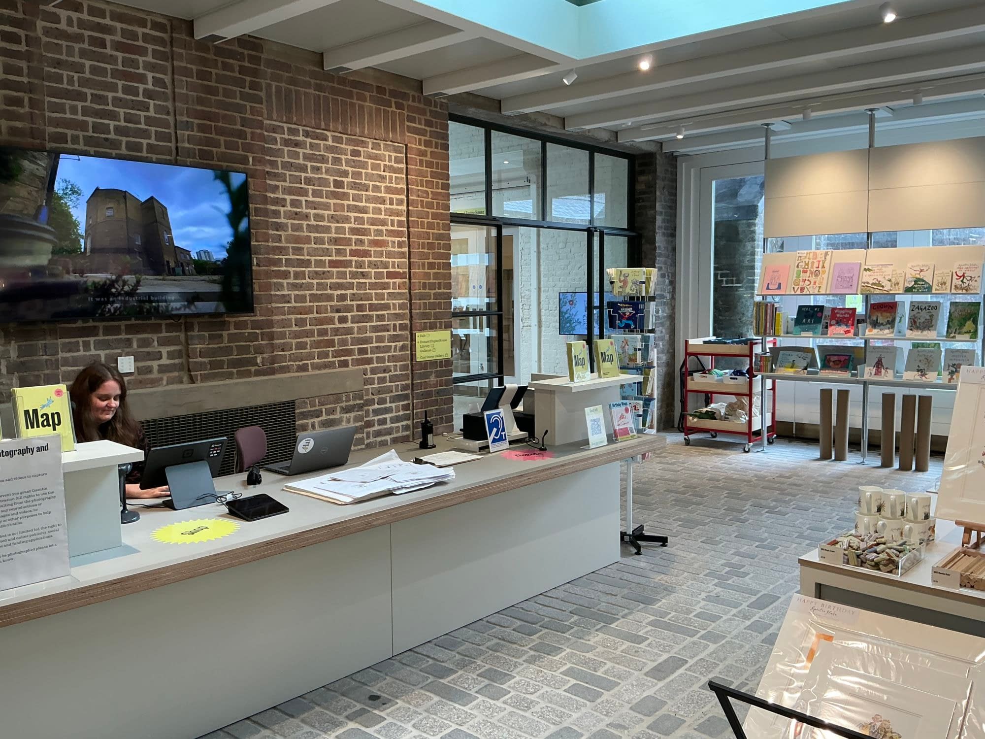 Walking Round The Quentin Blake Centre Of Illustration, Open In London