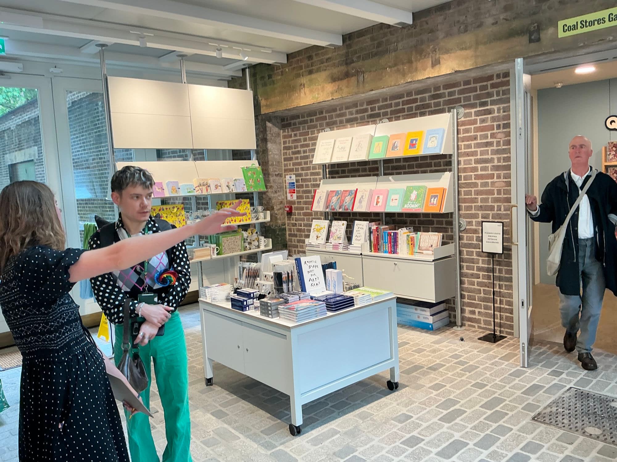 Walking Round The Quentin Blake Centre Of Illustration, Open In London