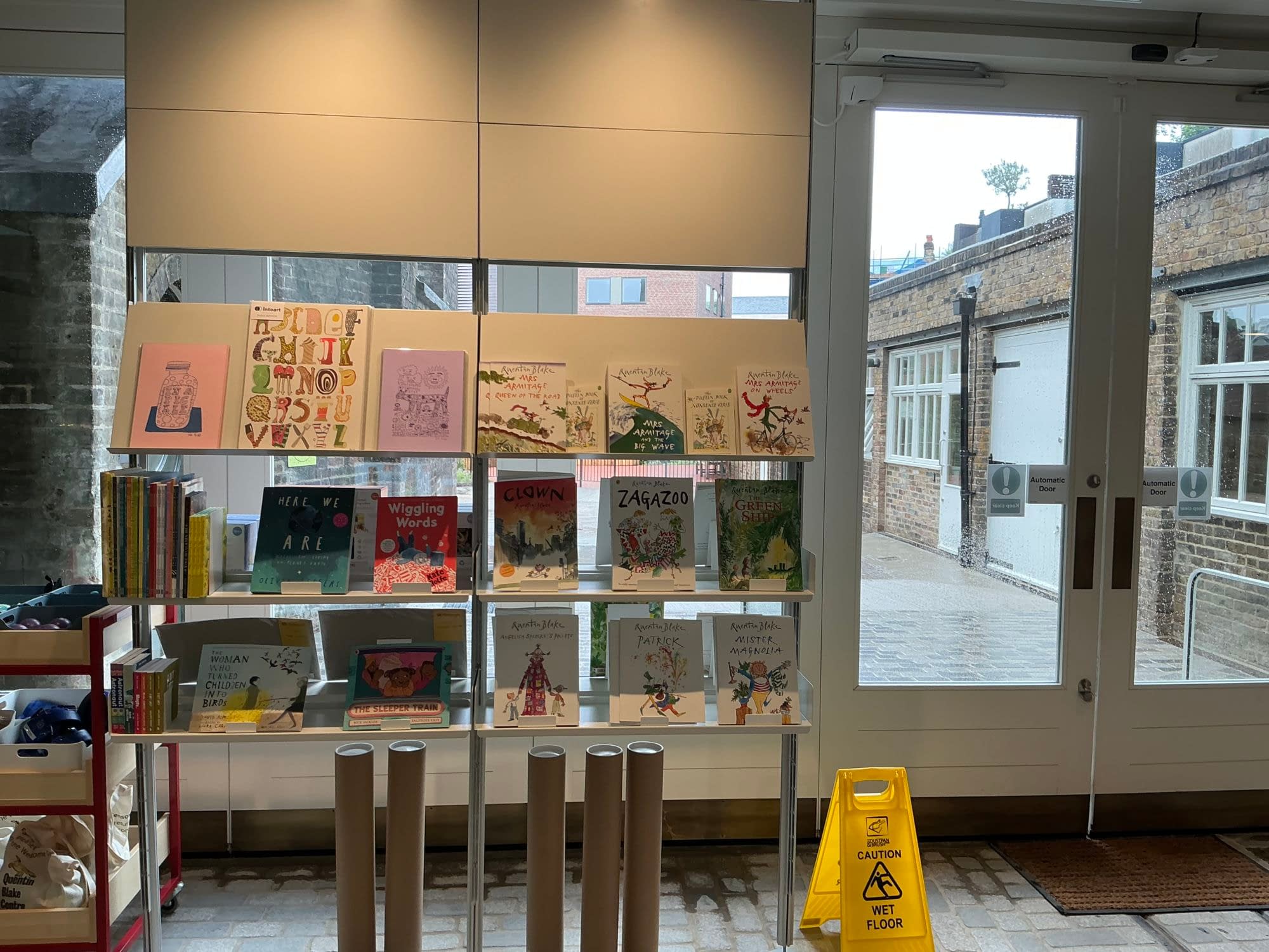 Walking Round The Quentin Blake Centre Of Illustration, Open In London