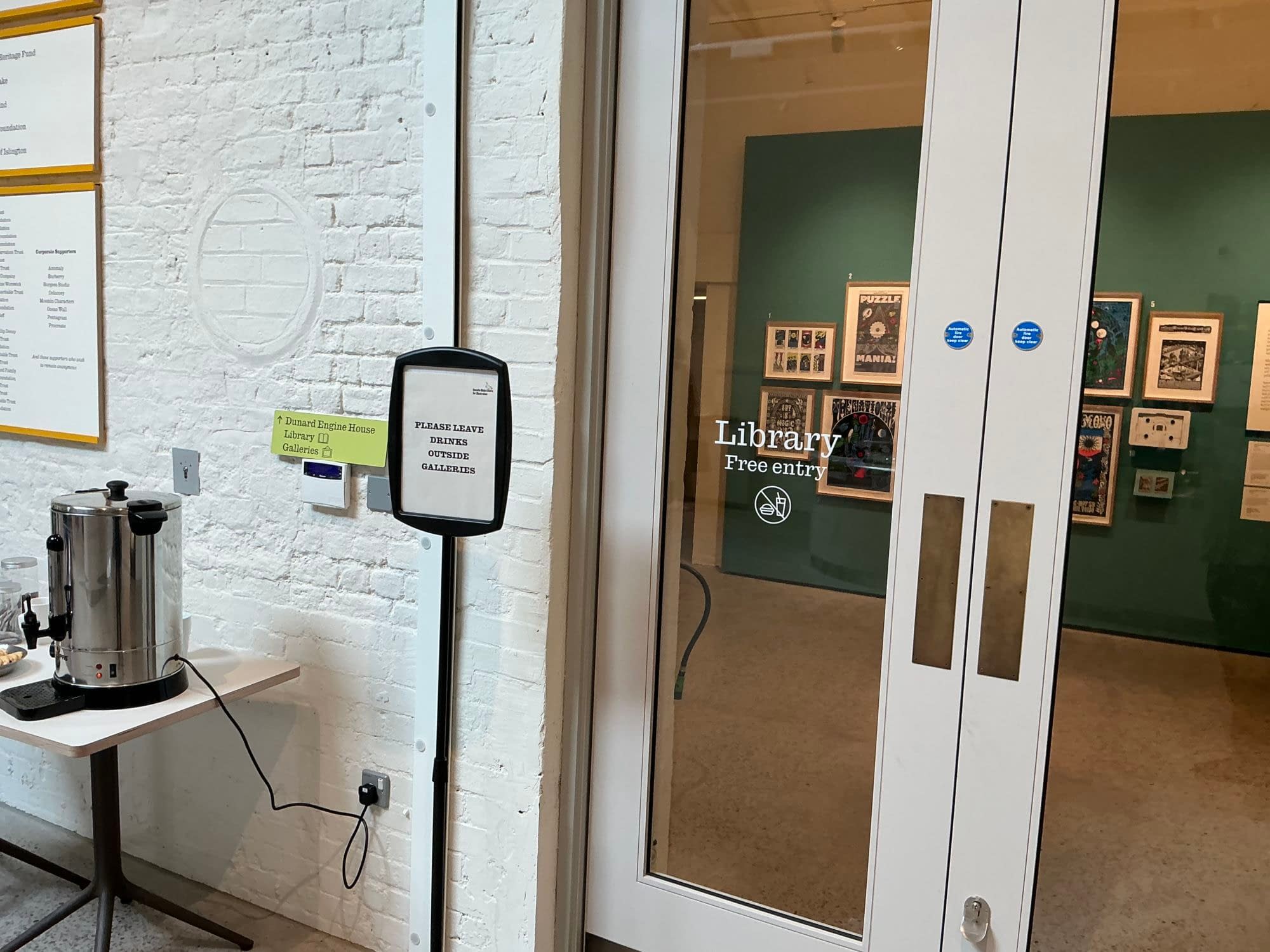 Walking Round The Quentin Blake Centre Of Illustration, Open In London