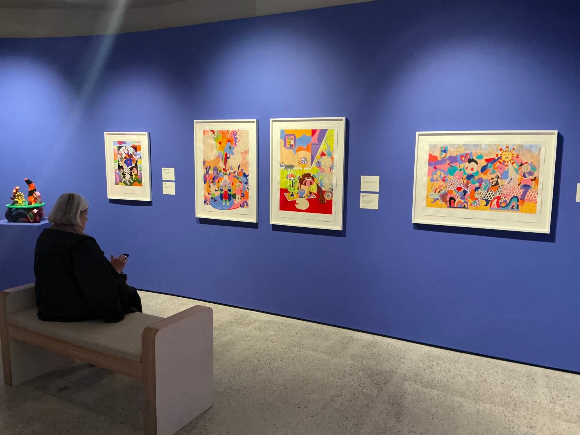 Walking Round The Quentin Blake Centre Of Illustration, Open In London