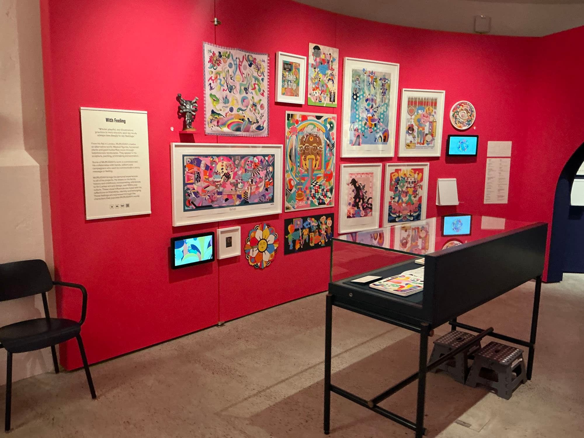 Walking Round The Quentin Blake Centre Of Illustration, Open In London