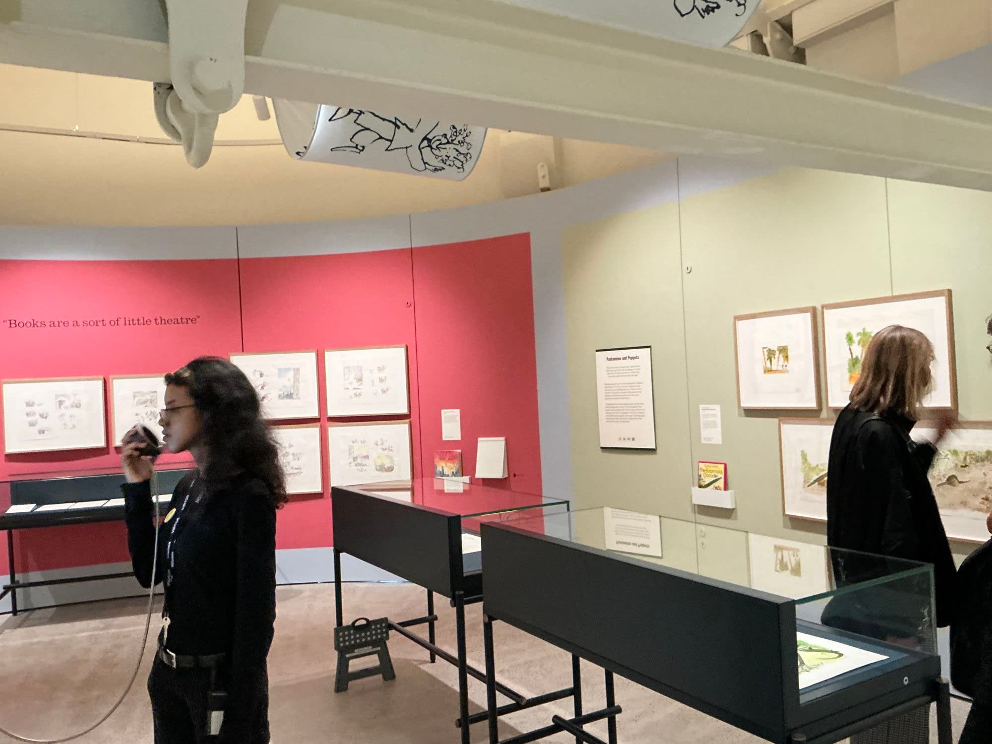 Walking Round The Quentin Blake Centre Of Illustration, Open In London
