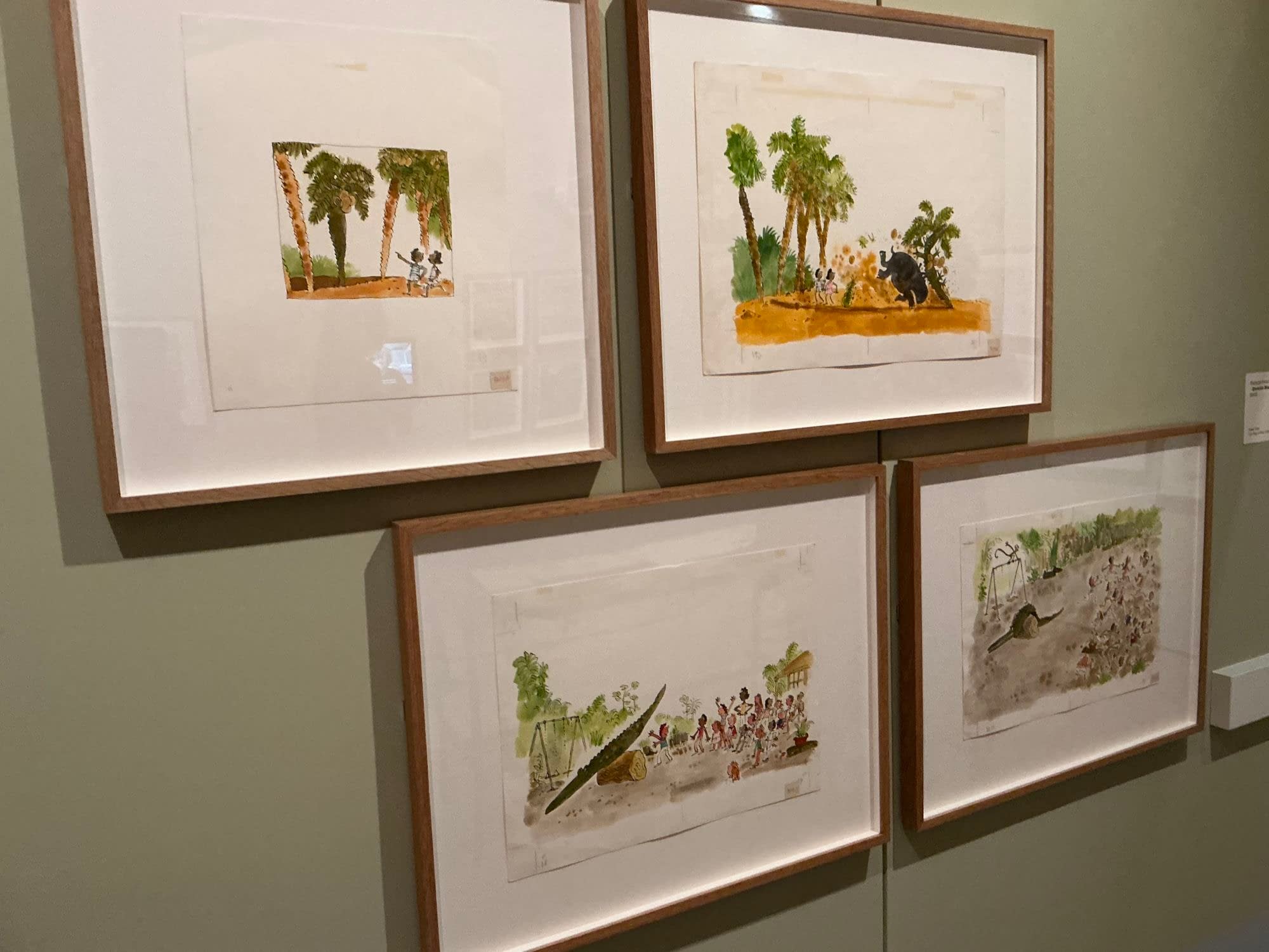 Walking Round The Quentin Blake Centre Of Illustration, Open In London