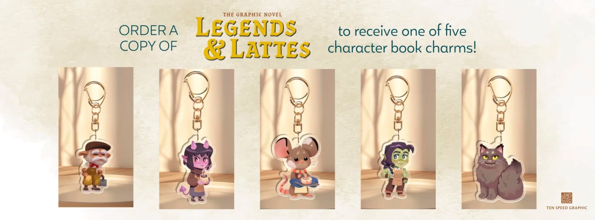 Legends & Lattes Graphic Novels Comes With Blind Bags Now