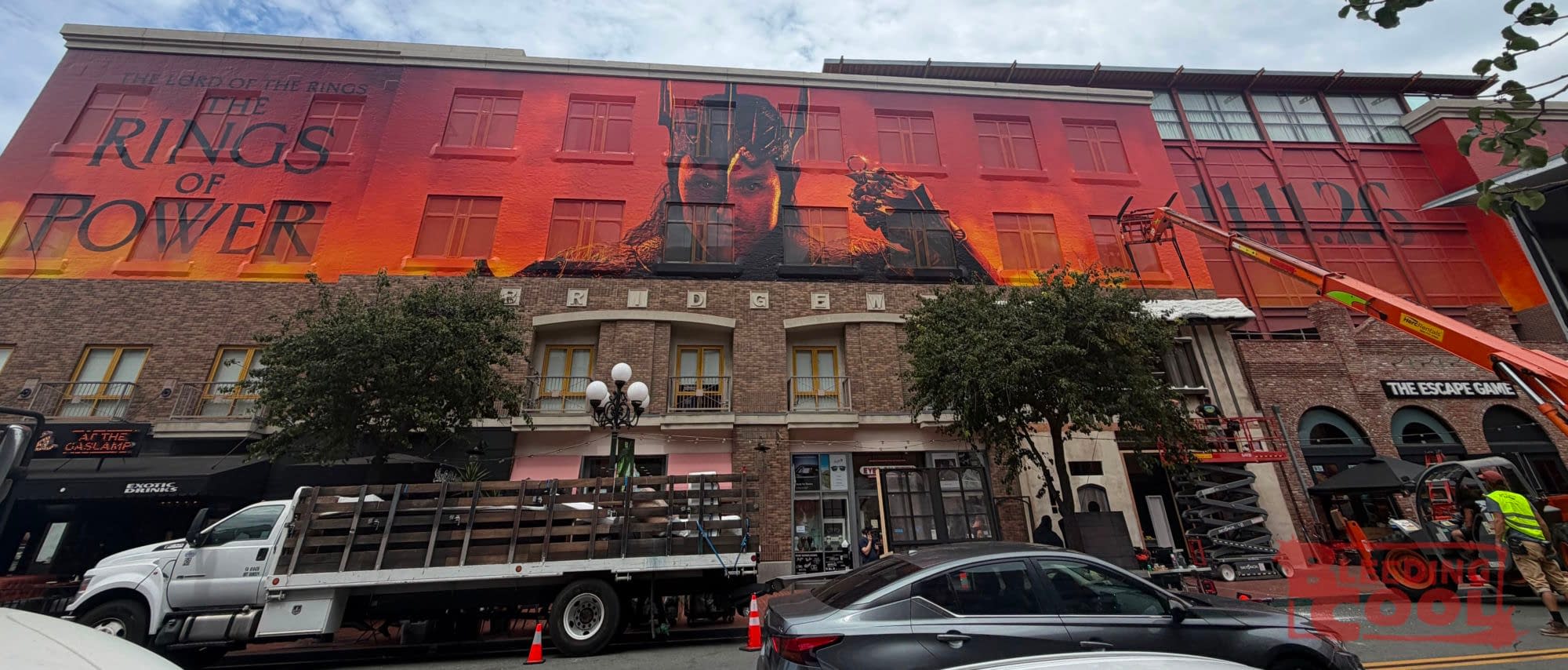 San Diego During Comic-Con Set-Up: Rings Of Power, Silo, Avengers, Etc