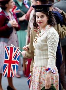 Captain America Films At Trafalgar Square