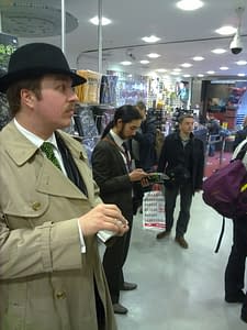 Jonathan Ross And Tommy Lee Edwards At Forbidden Planet