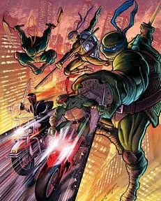 Juan Ferreyra's Teenage Mutant Ninja Turtles- IDW January 2025 Solicits