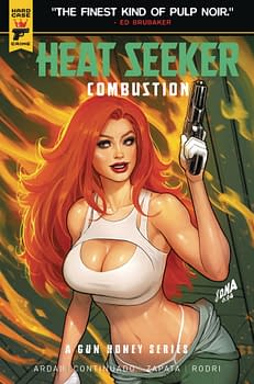 Cover image for HEAT SEEKER COMBUSTION GUN HONEY SERIES #1 CVR A NAKAYAMA (M