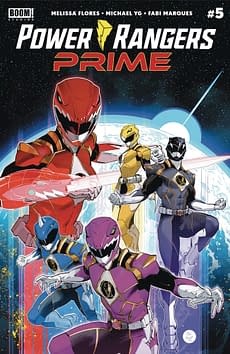 Cover image for POWER RANGERS PRIME #5 CVR A MORA