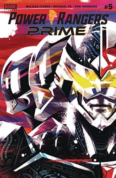 Cover image for POWER RANGERS PRIME #5 CVR C ANNIVERSARY VAR MONTES