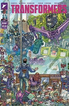 Cover image for TRANSFORMERS #18 CVR D 25 COPY INCV LOKUS