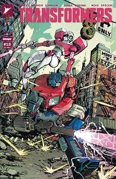 Cover image for TRANSFORMERS #18 CVR E 50 COPY INCV ONO