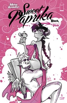 Cover image for SWEET PAPRIKA BLACK WHITE & PINK (ONE SHOT) CVR A (MR)