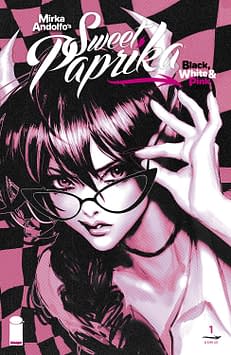 Cover image for SWEET PAPRIKA BLACK WHITE & PINK (ONE SHOT) CVR C (MR)