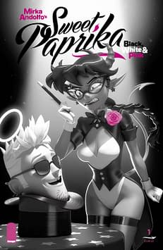 Cover image for SWEET PAPRIKA BLACK WHITE & PINK (ONE SHOT) CVR F (MR)