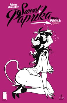 Cover image for SWEET PAPRIKA BLACK WHITE & PINK (ONE SHOT) CVR G (MR)