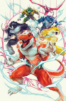 Cover image for MMPR TMNT II #5 (OF 5) CVR C MMPR VAR TAO