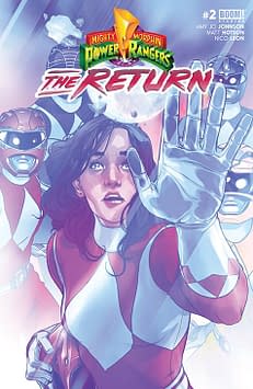 Cover image for MIGHTY MORPHIN POWER RANGERS THE RETURN #2 (OF 4) CVR A MONT