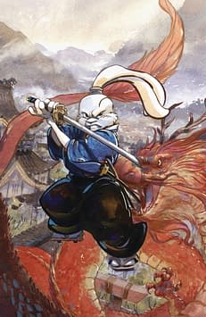 Cover image for MIGHTY MORPHIN POWER RANGERS USAGI YOJIMBO #1 CVR H UNLOCK (