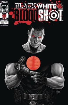 Cover image for BLACK WHITE & BLOODSHOT #1 (OF 4) CVR A FAJARDO (MR)