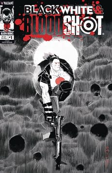 Cover image for BLACK WHITE & BLOODSHOT #1 (OF 4) CVR B BERGARA (MR)