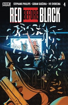 Cover image for RED BEFORE BLACK #4 (OF 6) CVR A SUDZUKA (MR)