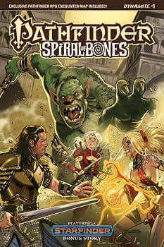 Exclusive Extended Previews For Pathfinder: Spiral Bones #1 and Vampirella #11