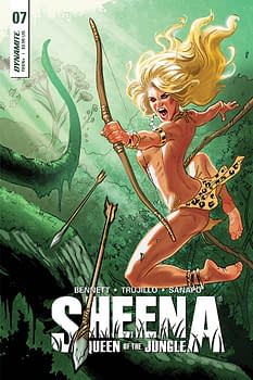 Exclusive Extended Previews of Sheena #7 and KISS/Army of Darkness #2