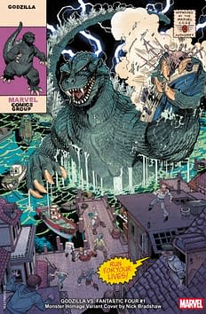 Godzilla Vs The Fantastic Four For March 2024