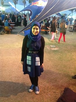 MEFCC Tardis dress